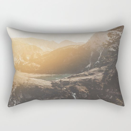 Is this real landscape photography Rectangular Pillow