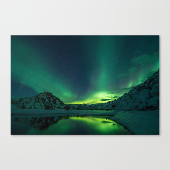 Aurora Borealis Canvas Print