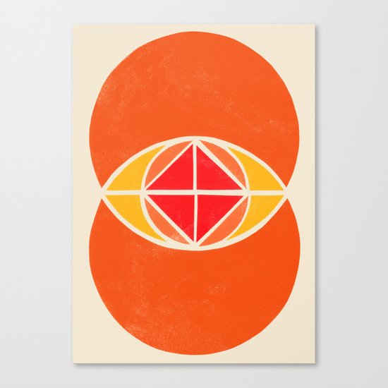 Vesica Piscis 2 Canvas Print
