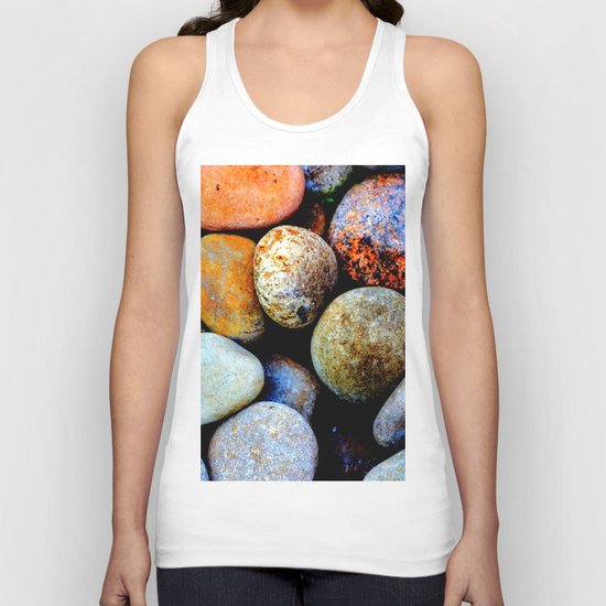 Like Pebbles on the Beach Unisex Tank Top