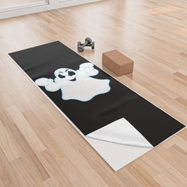 Glowing Halloween Ghost Yoga Towel