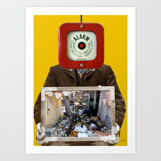 RahmenStudium 2 Art Print