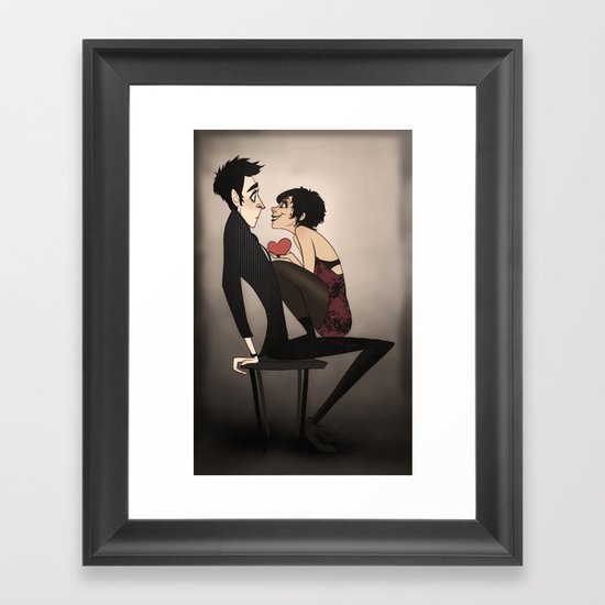 igiveyoumyheart Framed Art Print