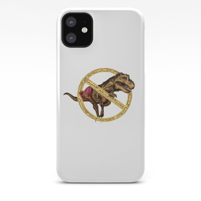 No T Rex Arms Iphone Case By Clforsauthor Society6