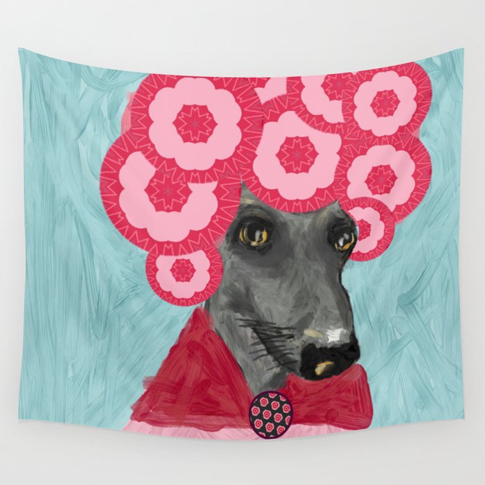 Frida in bloom Wall Tapestry
