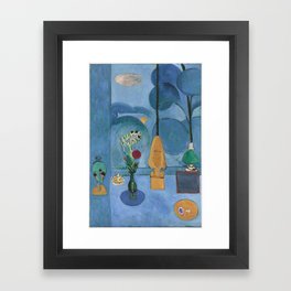 Matisse Blue Framed Art Prints For Any Decor Style Society6