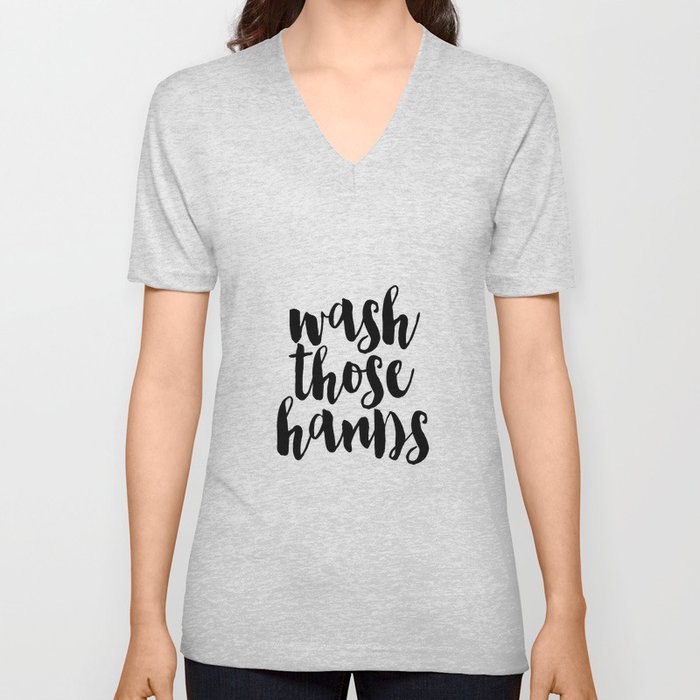 Clean Individuals Fingers palms rest room artwork toilet signal printable hand lettered nursery decor little ones Uni V-Neck through typohouseart photograph relating to Printable Hands titled Clean Those people Arms fingers toilet artwork toilet signal printable hand lettered nursery decor little ones Uni V-Neck via typohouseart