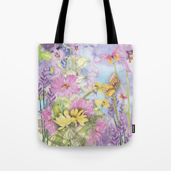Macro Flower #19 Tote Bag