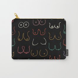 Neon Boobs Carry-All Pouch