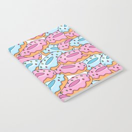 Delicious and bright donuts Notebook