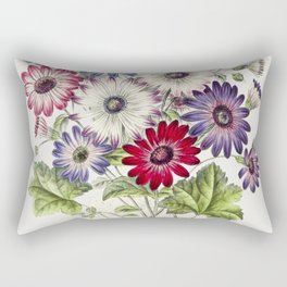 Colorful Chrysanthemums Rectangular Pillow