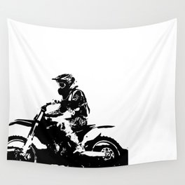 Motocross Wall Tapestry