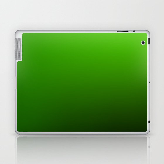 9 Green Gradient Background 220713 Valourine Digital Design Laptop & iPad Skin