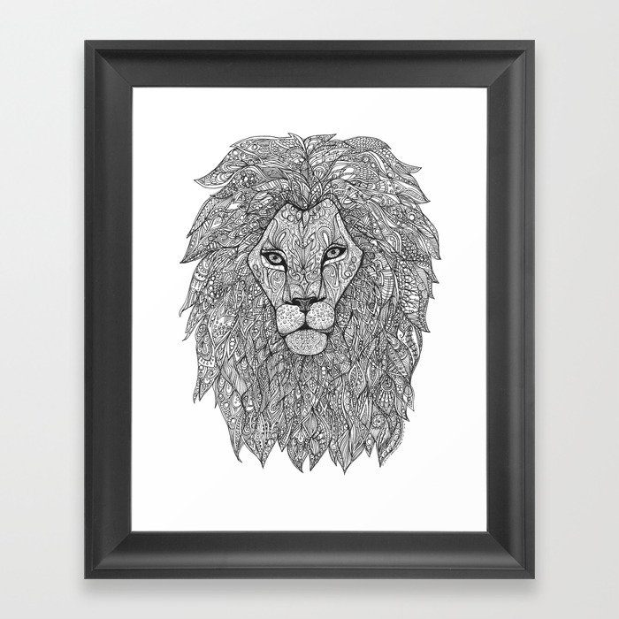 Brother Lion Framed Art Print