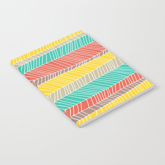 Beach Stripe (warm) Notebook