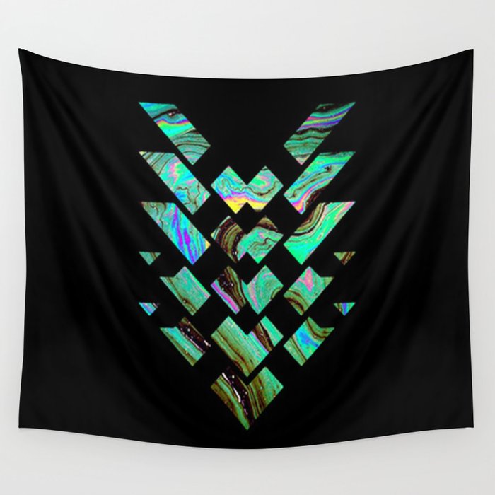 Tri Punch Fitted Wall Tapestry