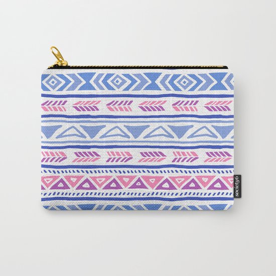 Tribal Pattern Carry-All Pouch