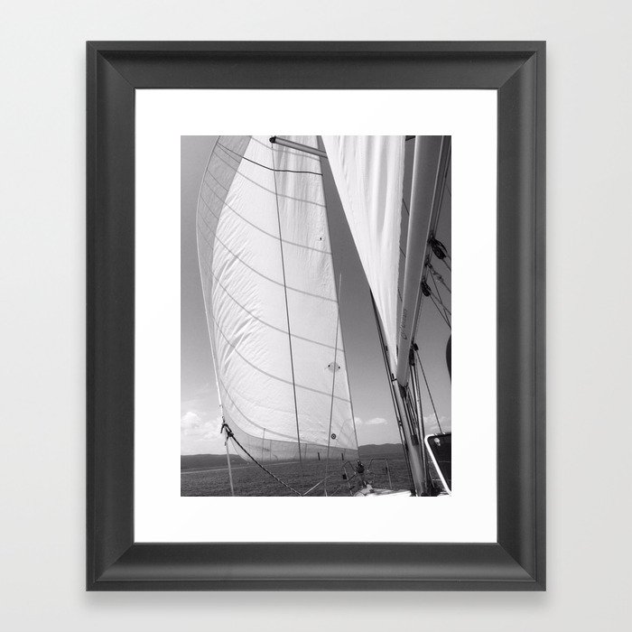 Sails Framed Art Print