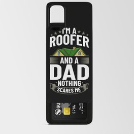 Roofing Roof Worker Contractor Roofer Repair Android Card Case