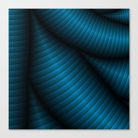 Blue Vibe Canvas Print