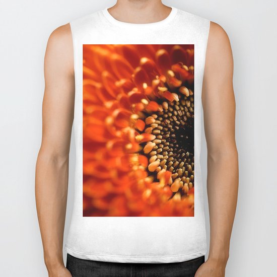 Floral Sun Burst Biker Tank