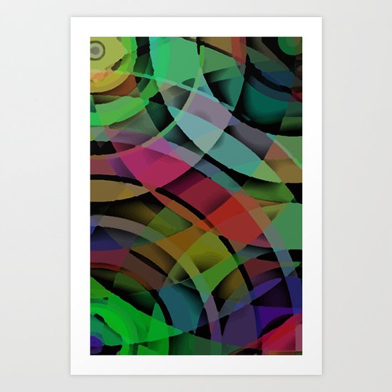 Shapes#3 Art Print