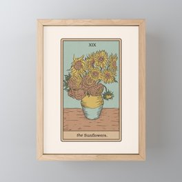 The Sunflowers Framed Mini Art Print
