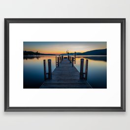 Lake George Framed Art Print