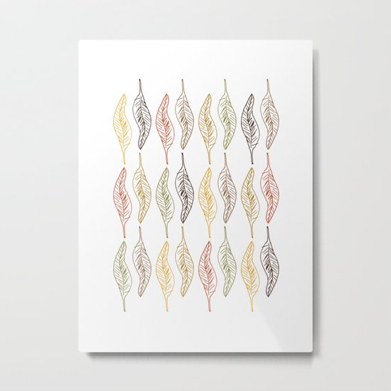 Autumn Leaves Metal Print