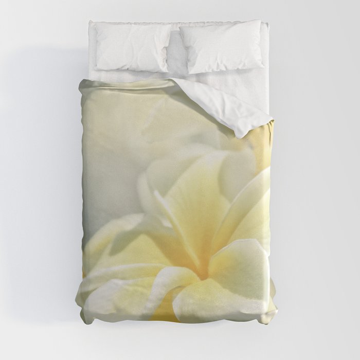 Na Lei Pua Melia Aloha e ko Lele Duvet Cover