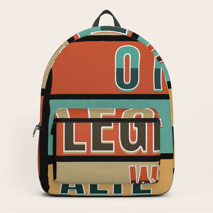 Legende Oma für alte Leute Lustige Party Fest Sprüche Backpack by