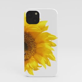 yellow sunflower iPhone Case