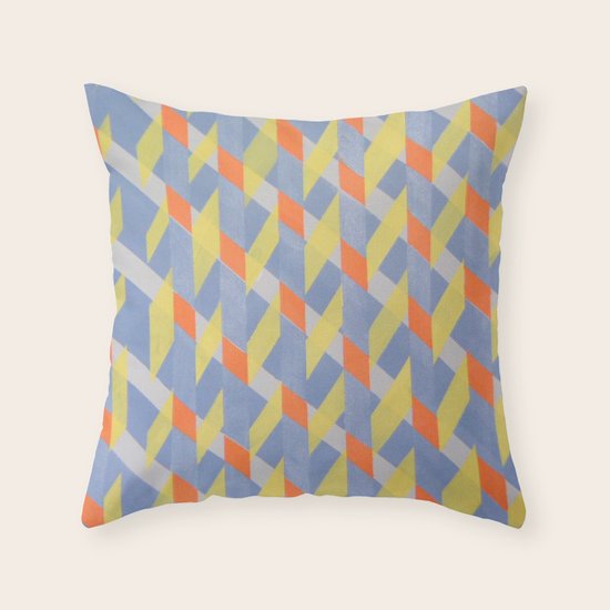 Broken Throw Pillow
