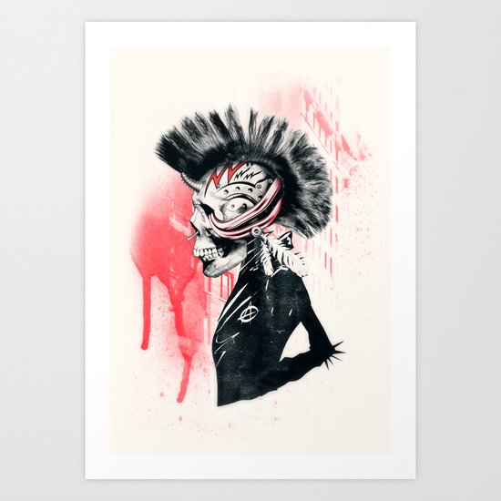 PUNK Art Print