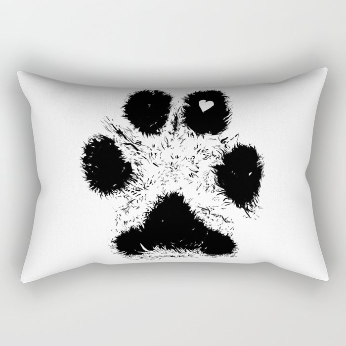 Paw Love Rectangular Pillow