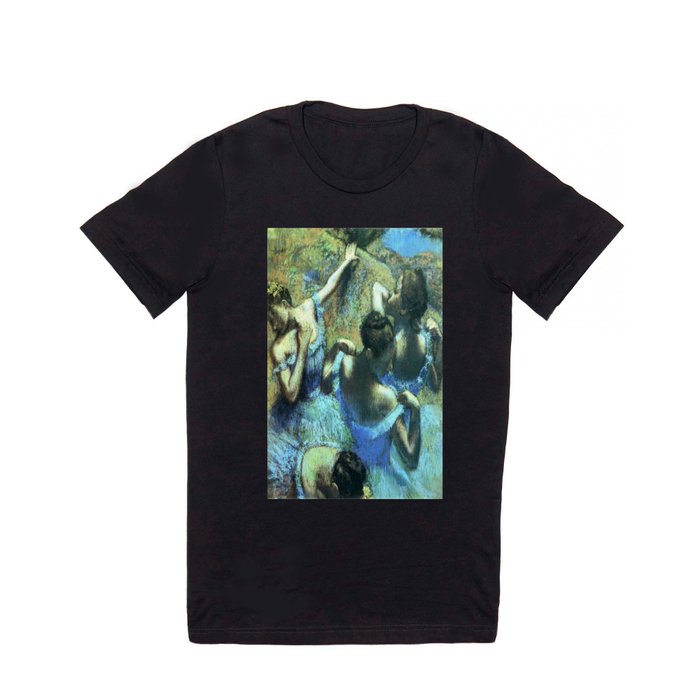 Blue Dancers by Edgar Degas T Shirt