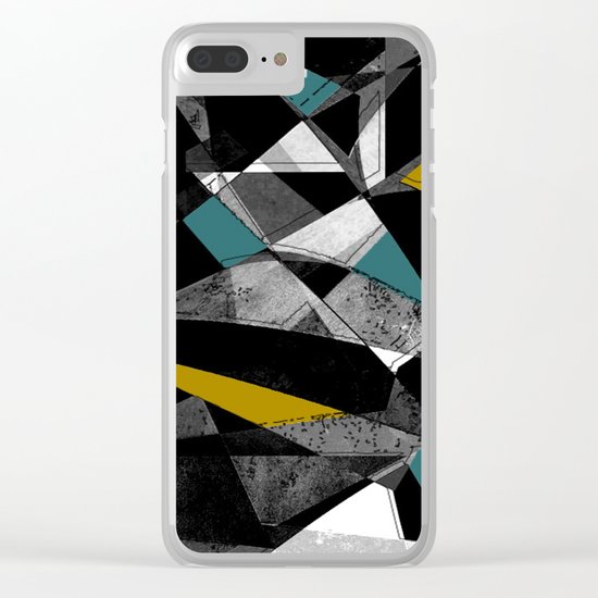 Differenz III Clear iPhone Case