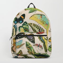 Vintage Butterfly Print Backpack