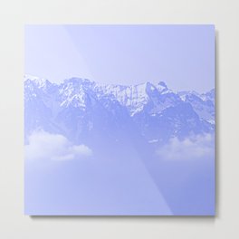 Every Summit Has Its Way - Even The Highest Mountain Metal Print