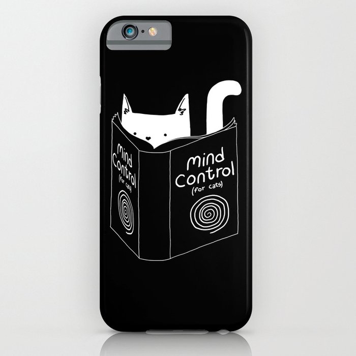 mind control 4 cats iphone case