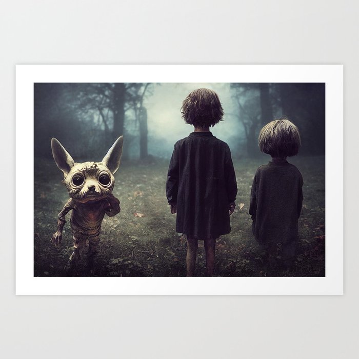 Friends Art Print