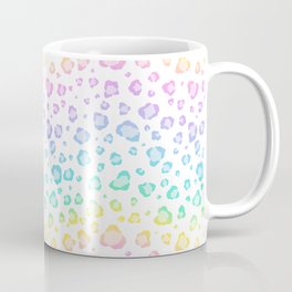 Rainbow Leopard Pattern Coffee Mug