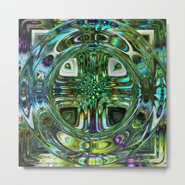 PRETTY BUBBLES Metal Print | Digital, Square, Water, Pattern, Liquid, Round, Magicical, Graphicdesign, Ethereal, Transparent 