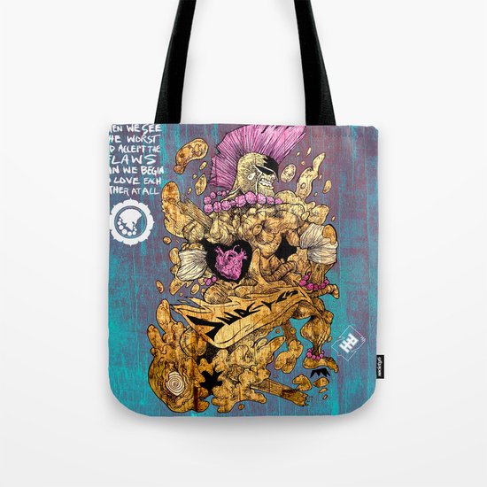 Flaws and All Tote Bag