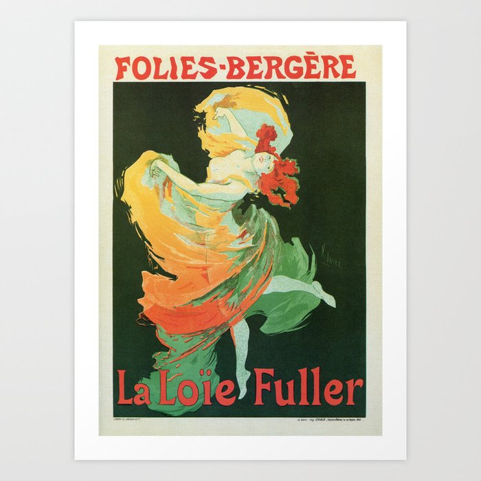 La Loie Fuller Art Print