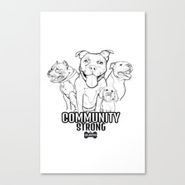 Community Strong Canvas Print