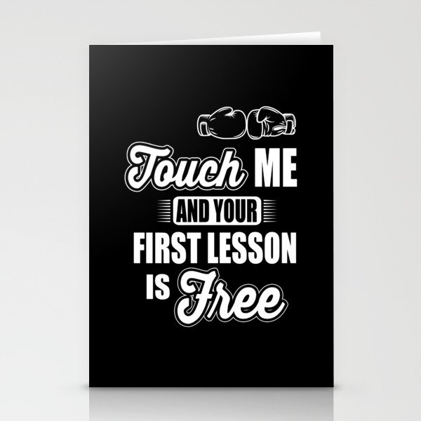 Your first lesson is free Stationery Cards