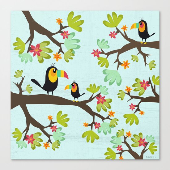 Toucan Canvas Print