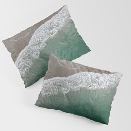 Wrightsville Beach Waves Pillow Sham