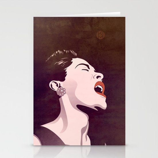 Billie Holiday Stationery Cards
